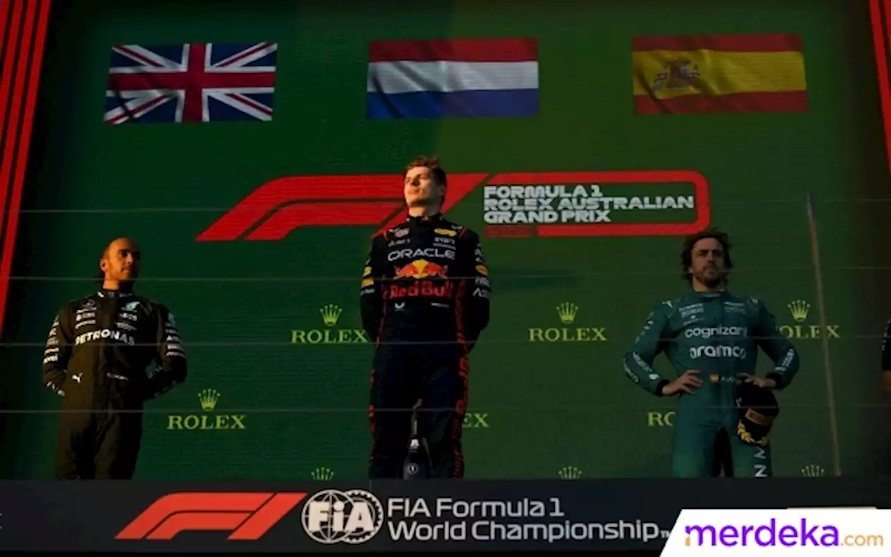 Foto : Diwarnai Banyak Drama Kecelakaan, Max Verstappen Juara F1 Australia 2023 | merdeka.com