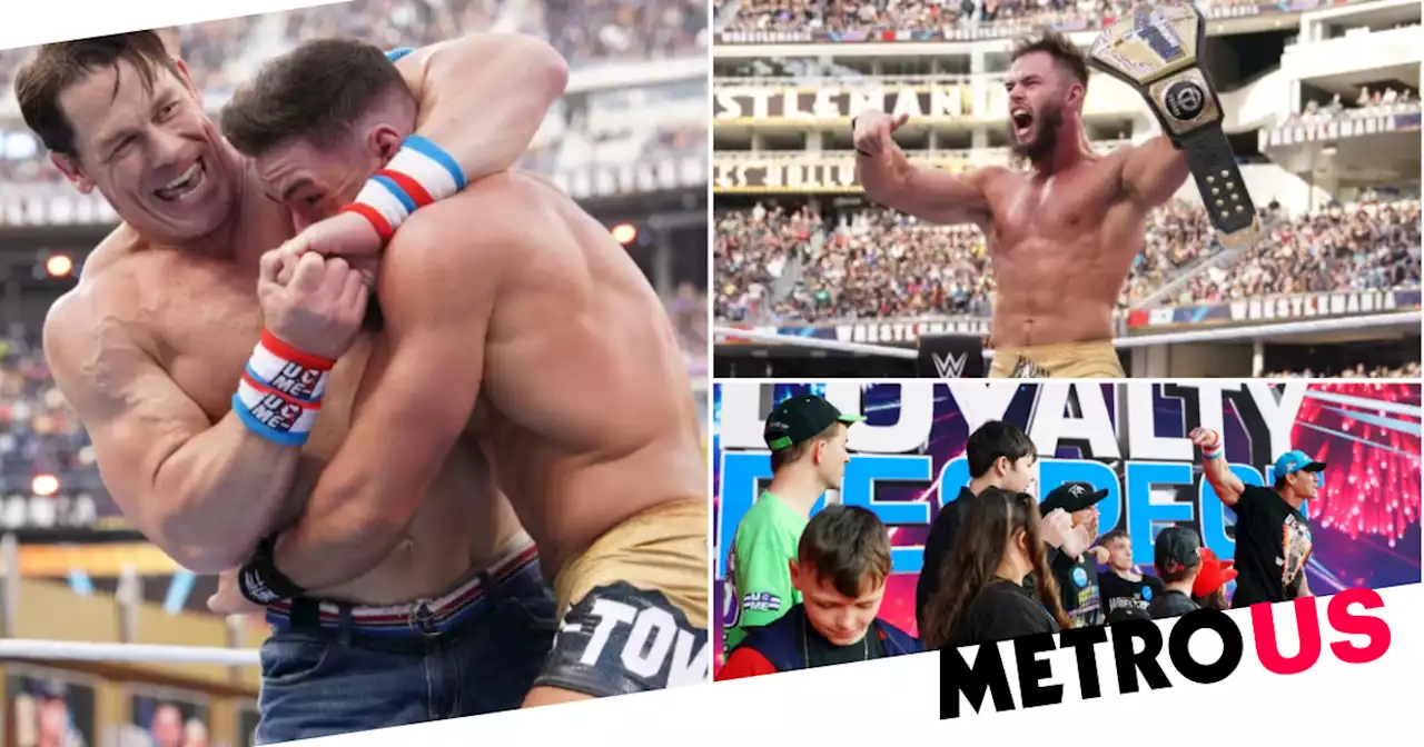 Austin Theory beats John Cena at WrestleMania despite epic Make A Wish entrance