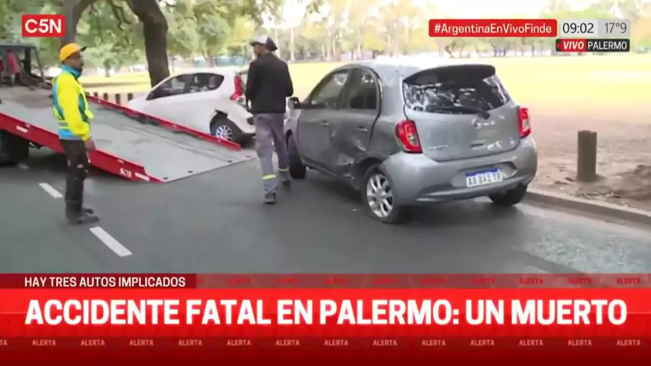 Accidente fatal en Palermo: un conductor atropelló y mató a una persona