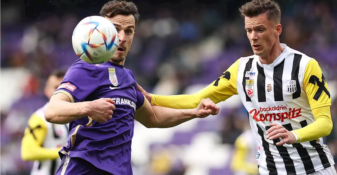 2:2 - Punkteteilung zwischen Austria Wien und LASK