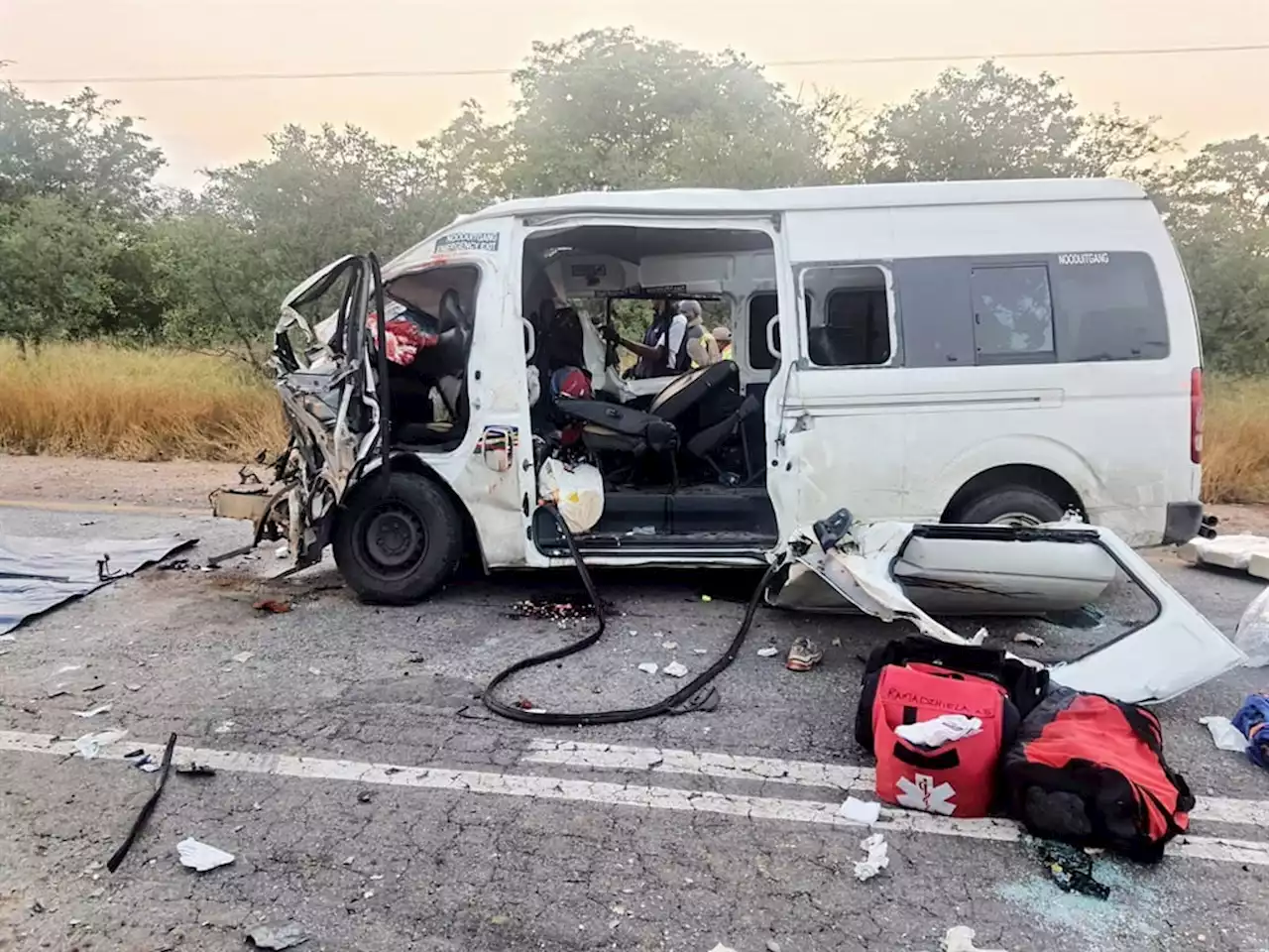 PICS | 8 killed in head-on collision on N1 highway in Limpopo | News24