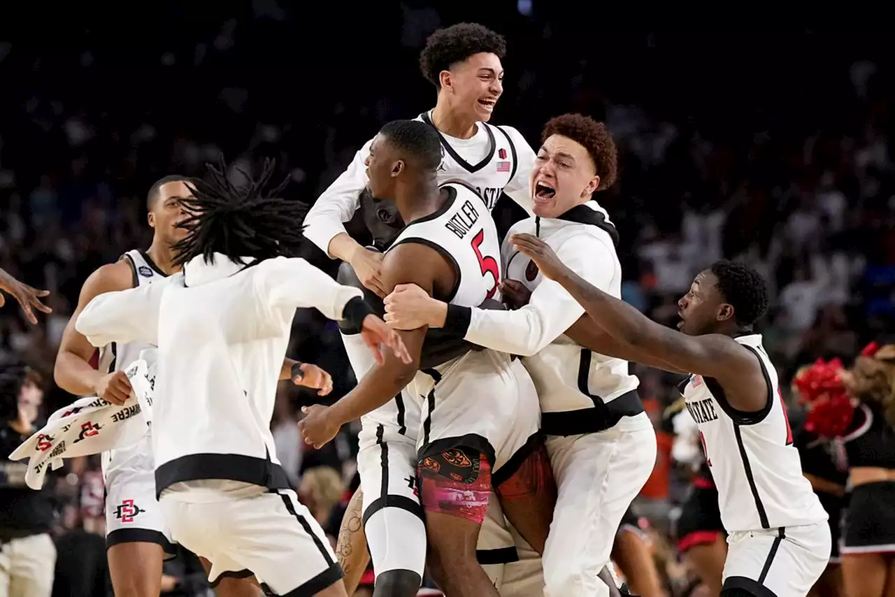 San Diego State heads to Final Four title game on Butler’s buzzer-beater