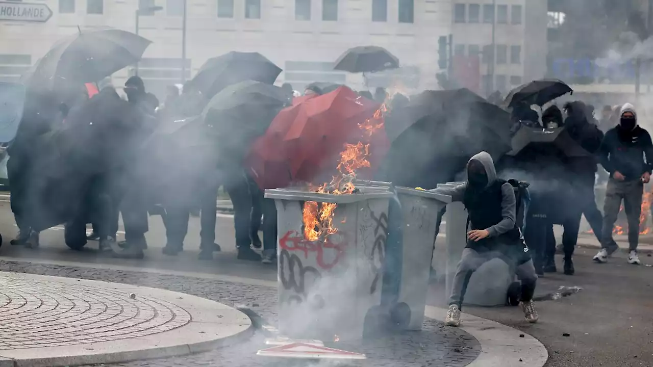 Schlimme Bilanz bei Rentenreform-Protesten in Frankreich