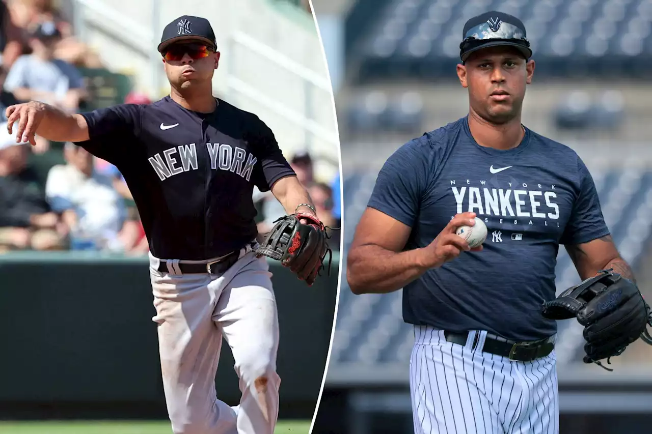 Isiah Kiner-Falefa starts in center as Aaron Hicks remains on Yankees bench