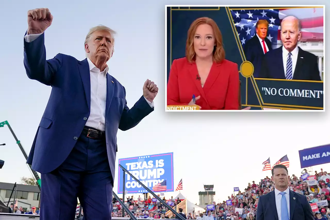 Jen Psaki tells Democrats to not ‘celebrate’ or ‘brag’ about Donald Trump’s indictment