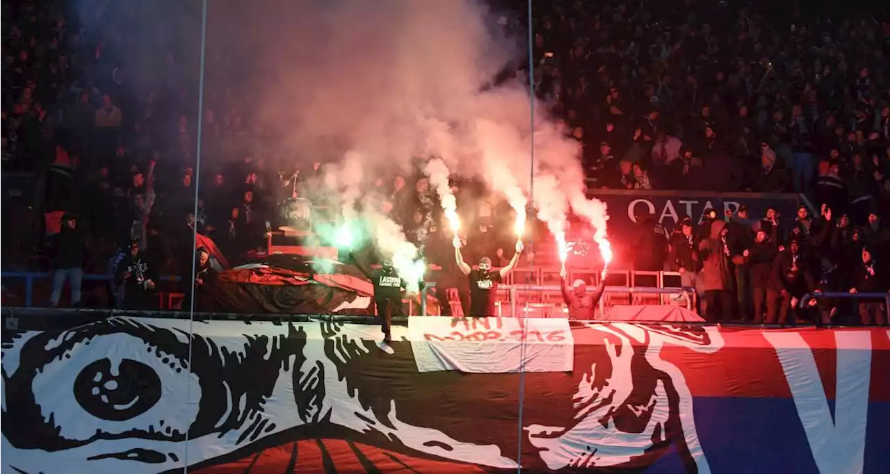 PSG - OL : tifo, fumigènes... la K-Soce Team fait fort pour ses 15 ans !