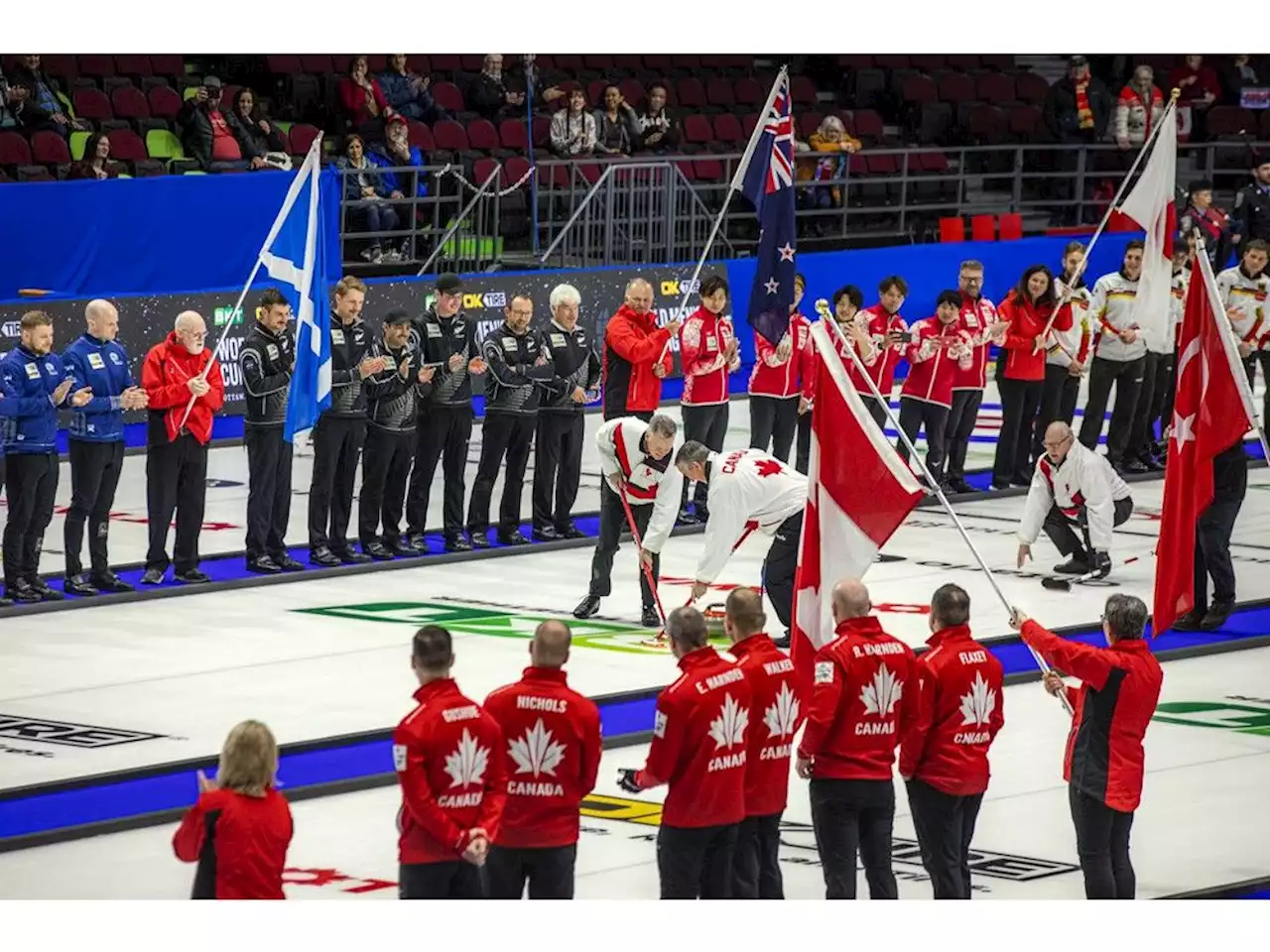 Turkish team a no-show for opening ceremony at world men's curling championship