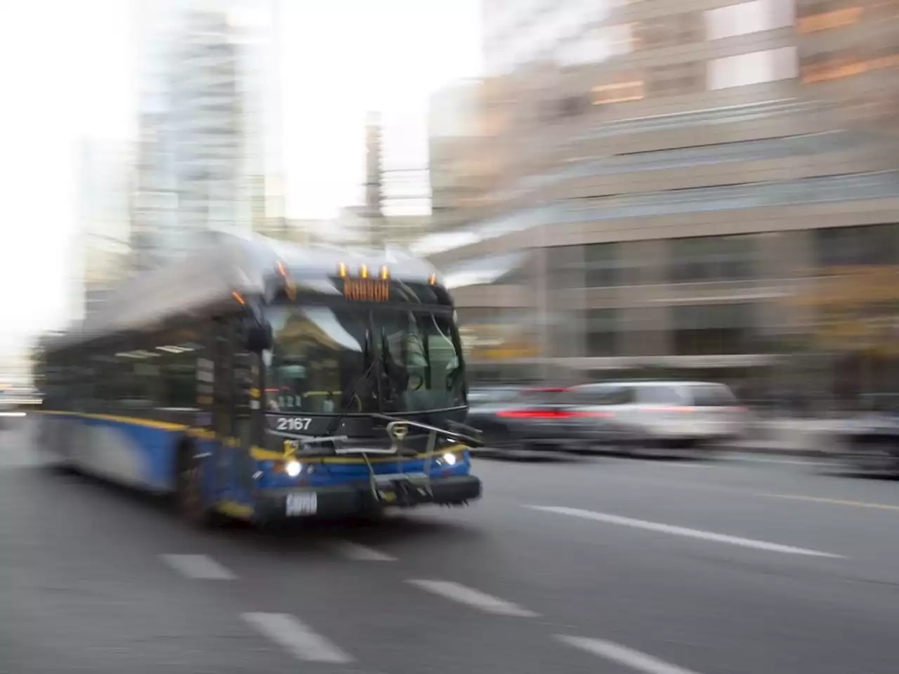 Knife attack on Surrey, B.C., bus leaves man with life-threatening injuries