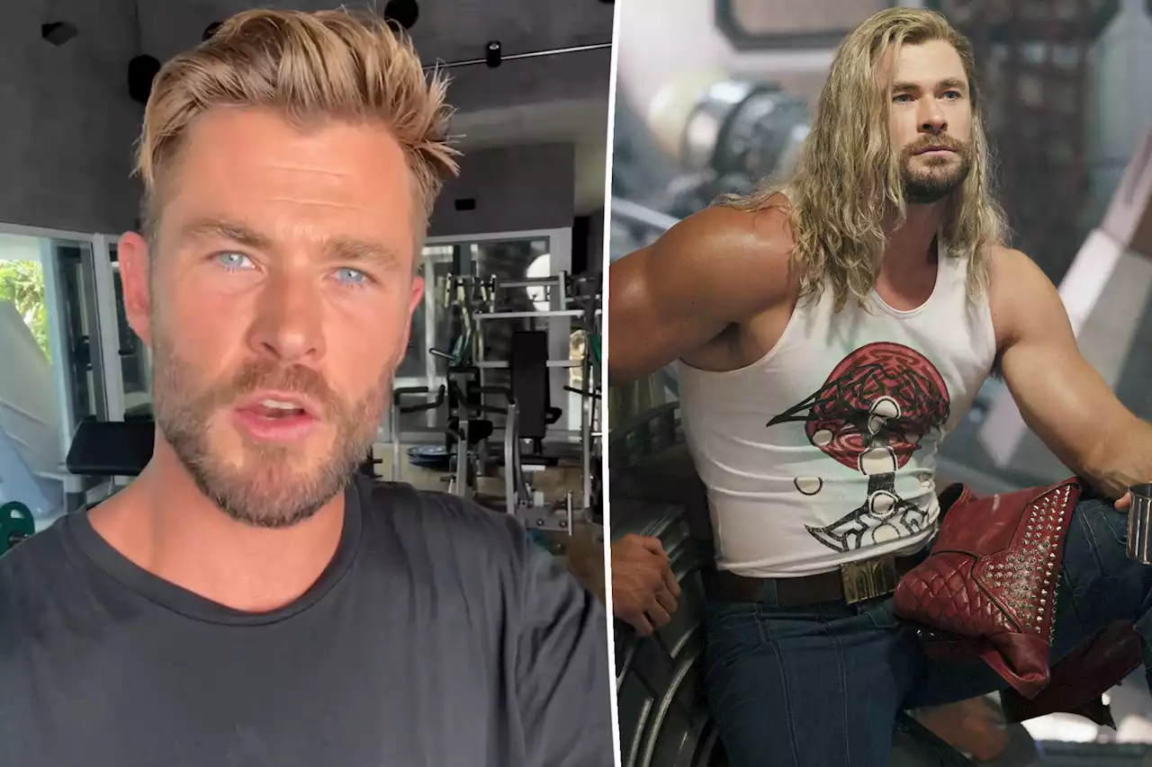 Chris Hemsworth taking on less acting roles after Alzheimer’s risk