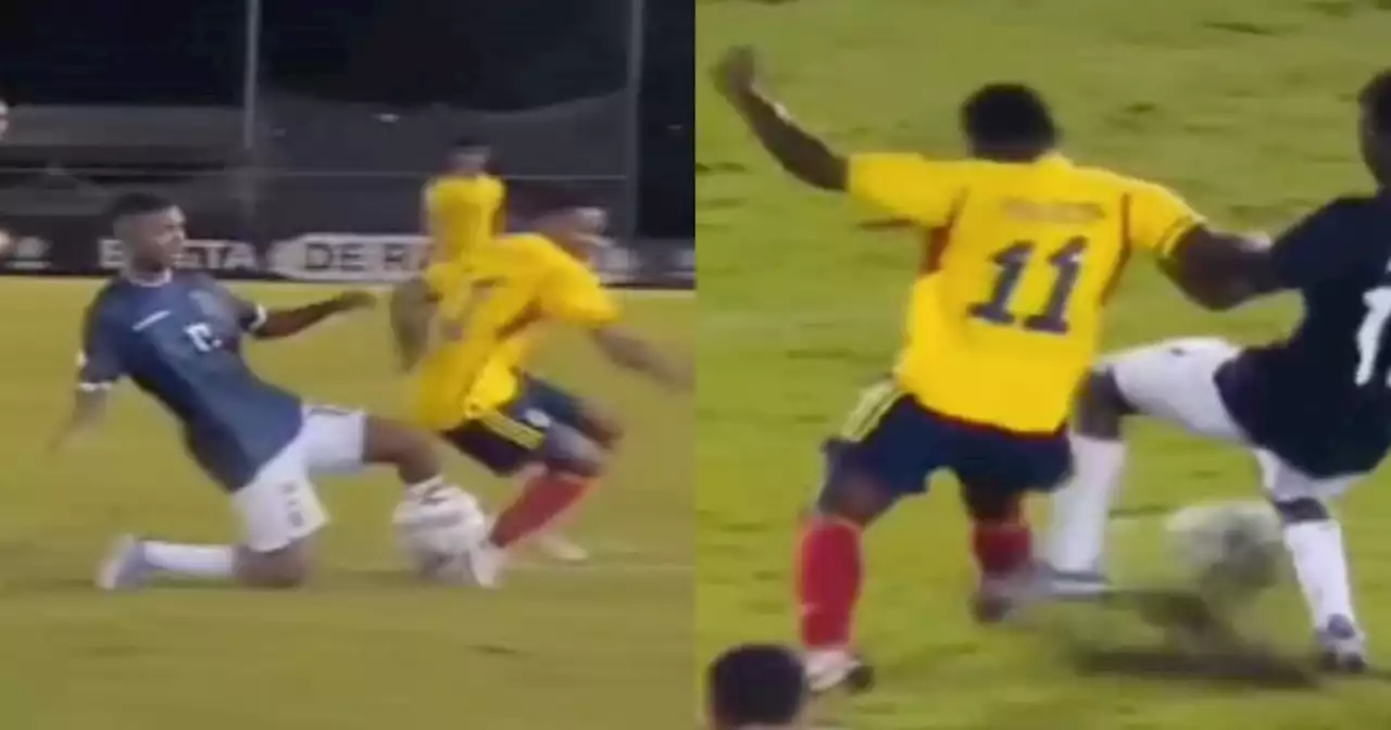 ¿Cero y van?: terrible penalti que no le cobraron a Colombia Sub-17 frente a Ecuador