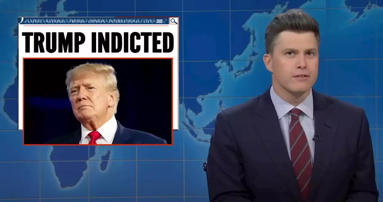 'SNL' Weekend Update Tackles Trump Indictment: 'Man We All Knew Was Criminal May Be Criminal'