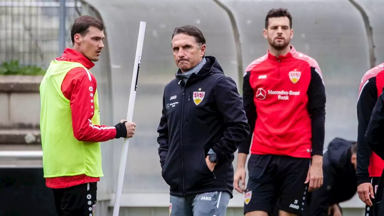 VfB Stuttgart: Bruno Labbadia steht vorm Rauswurf, trainiert aber wieder