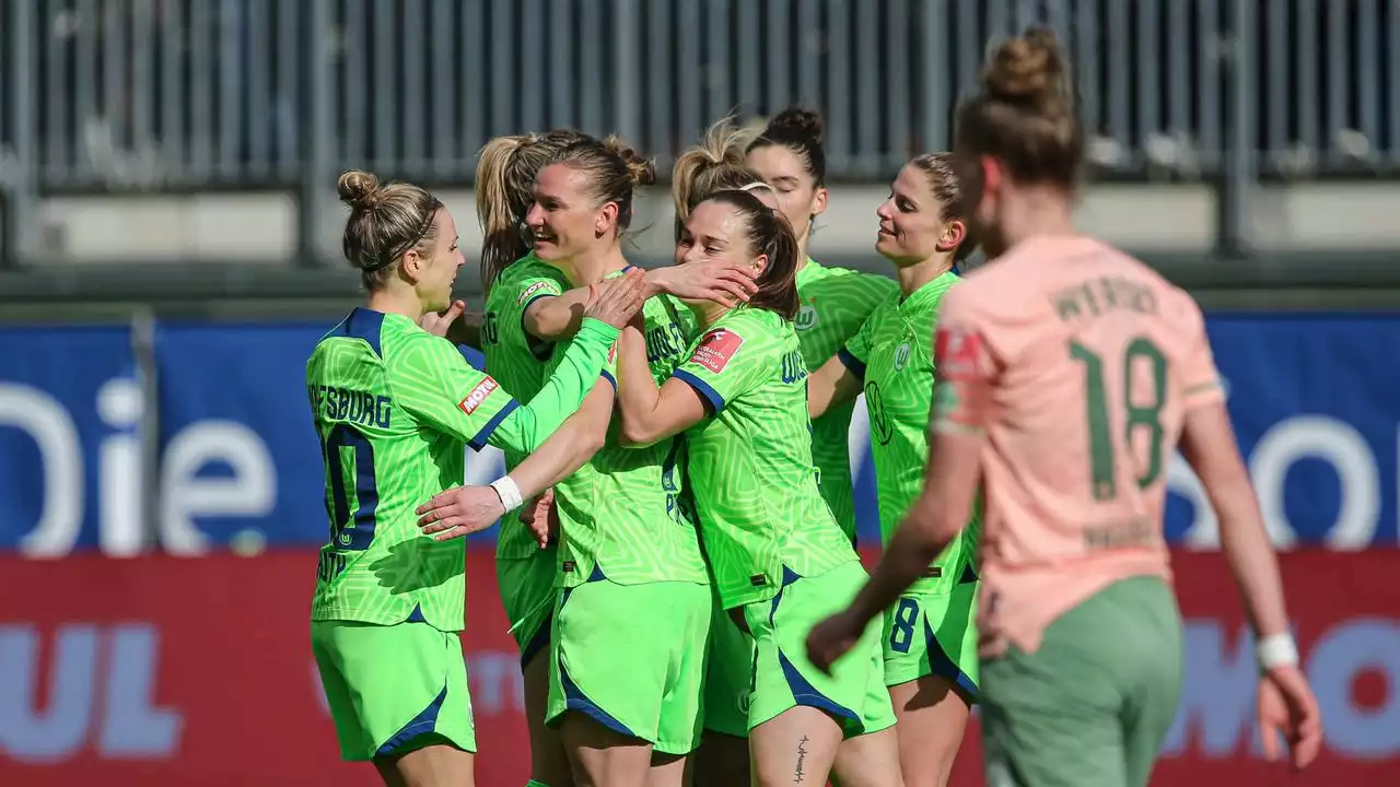 Frauen-Bundesliga: Wolfsburg feiert Kantersieg