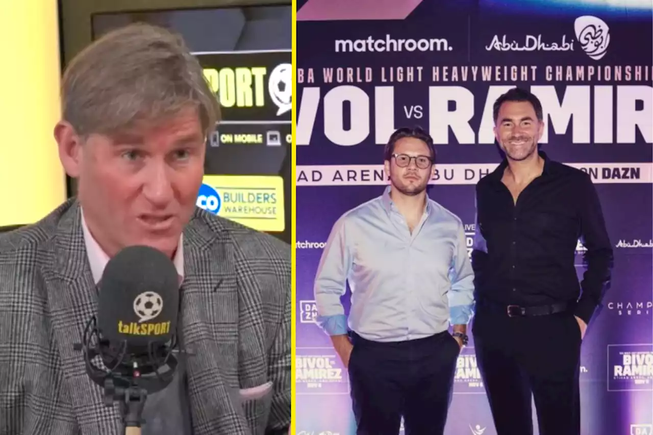 Jordan in Twitter spat with Hearn's right-hand man as pair could clash at Joshua fight