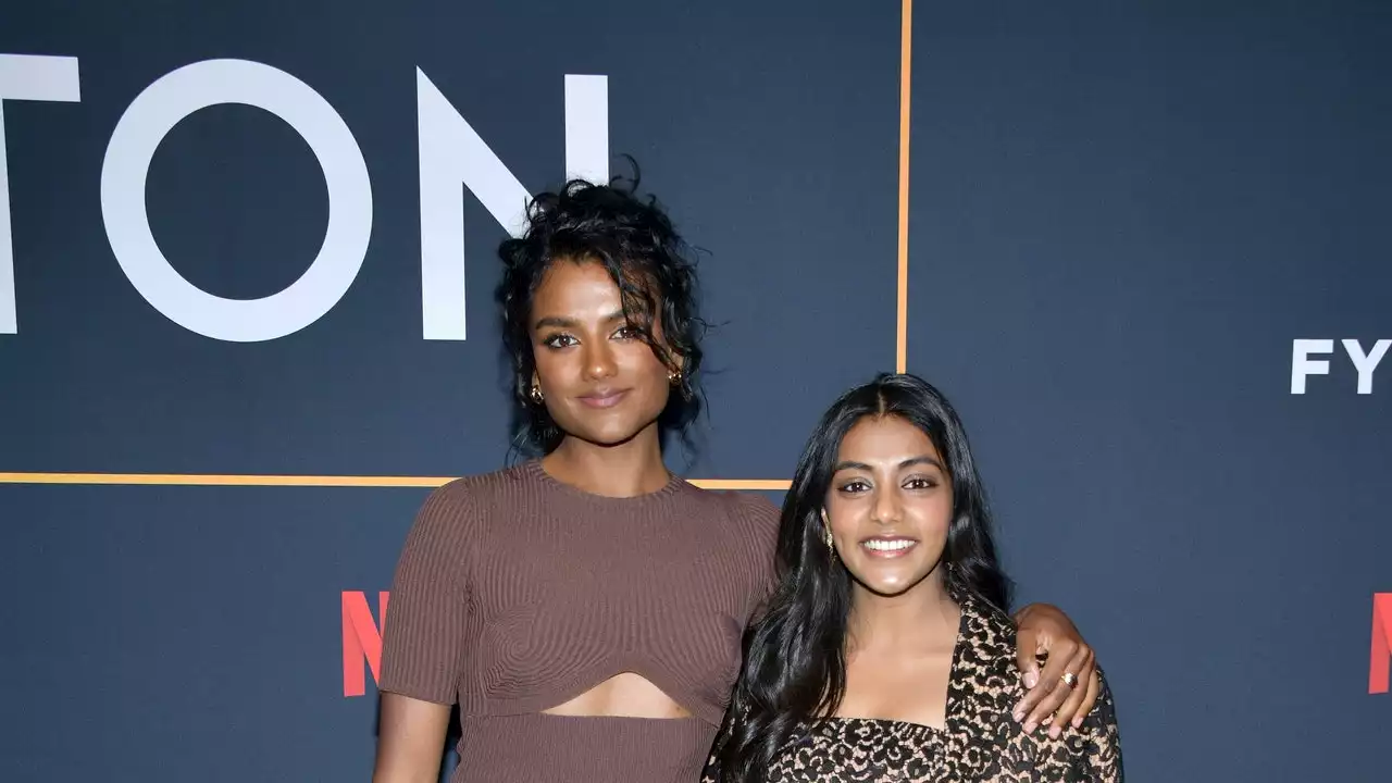 'Bridgerton' Royalty Simone Ashley & Charithra Chandran Reunited