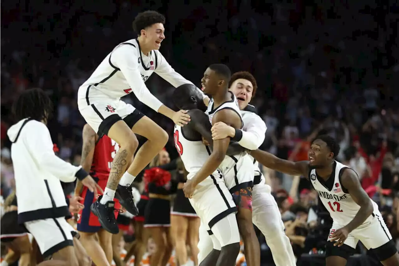 'Be us': How San Diego State rallied to beat FAU, make the national title game