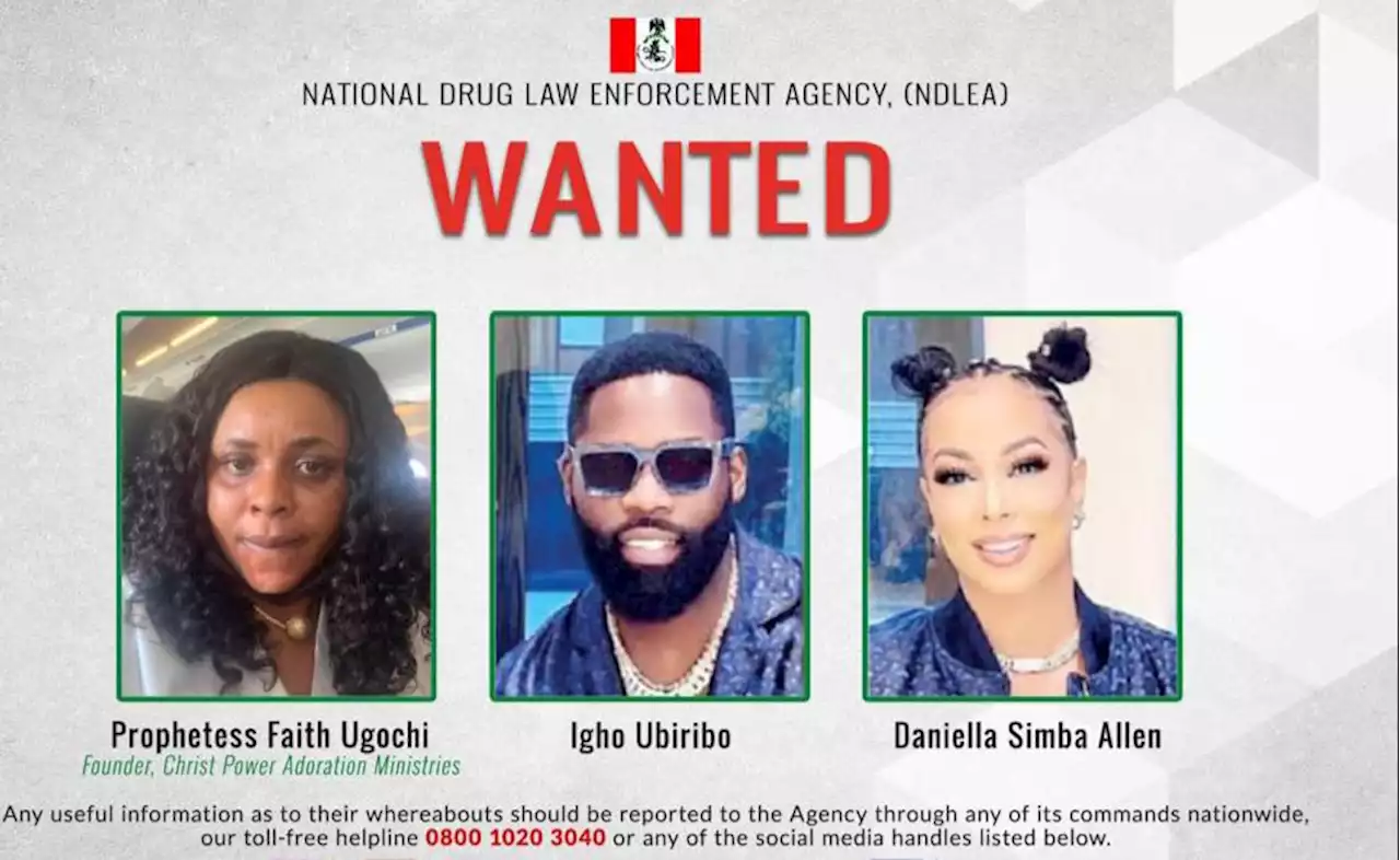 NDLEA declares prophetess, couple wanted after seizing 'strong strain' of cannabis in Lagos | TheCable