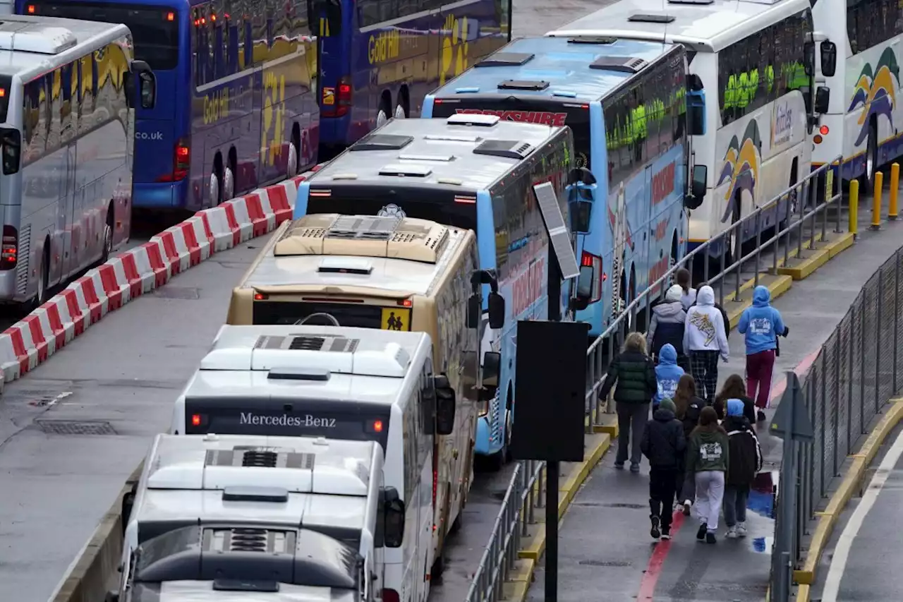 Dover chaos drags on as coach passengers left stranded overnight in hours-long queues