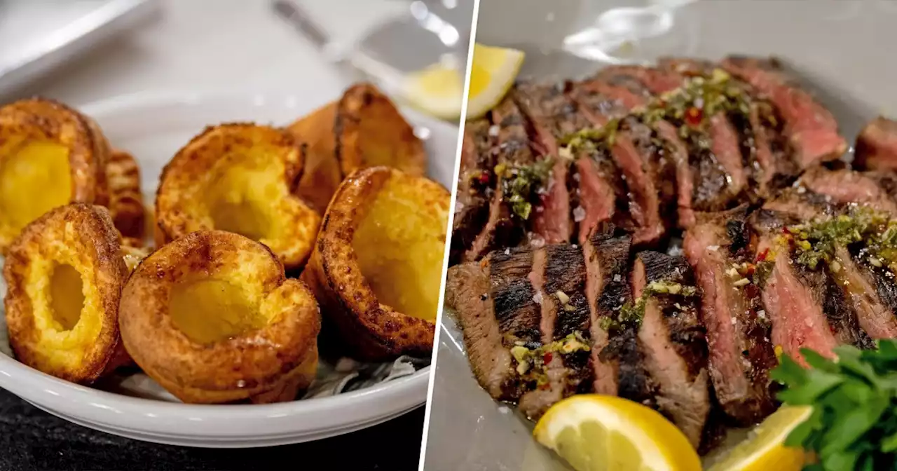 Gail Simmons adds a new spin on Sunday Roast with grilled lamb and maple popovers