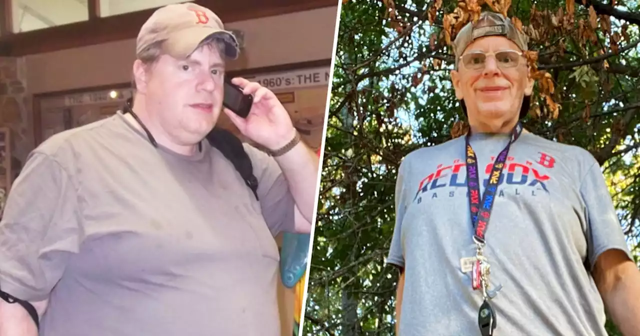 How this man lost 210 pounds and started walking 9 miles a day