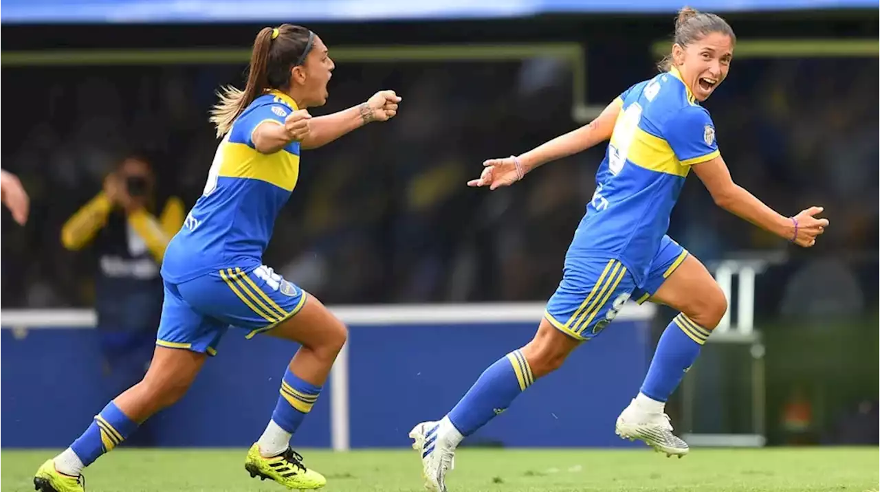 Boca fue pura contundencia y goleó 3-0 a River en el Superclásico femenino que se jugó en la Bombonera