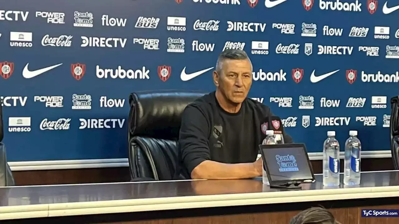 El pedido de Monzón para seguir en el cargo de entrenador de Independiente - TyC Sports