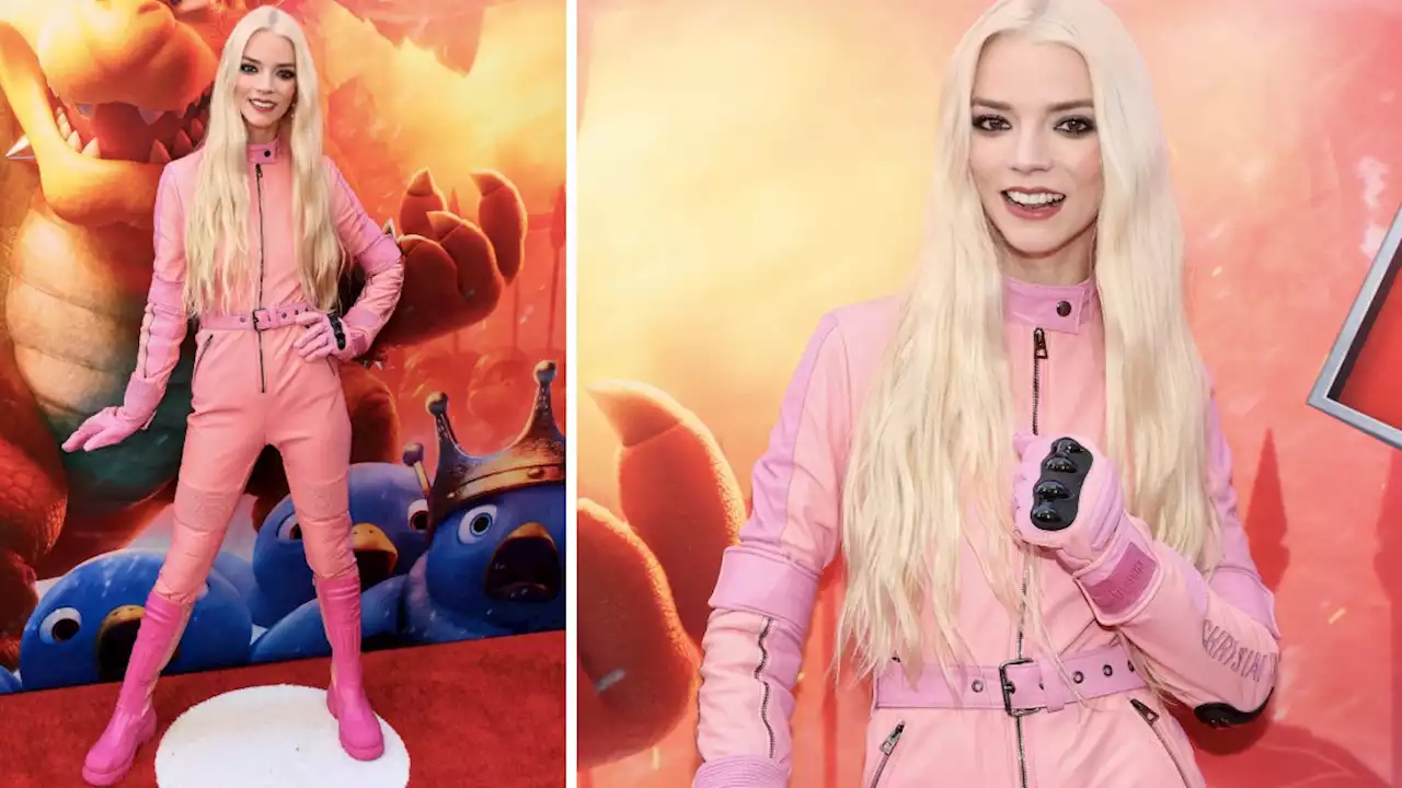 Anya Taylor-Joy lo confirma: ¡La Princesa Peach viste de Dior y botas rosas de suela track!