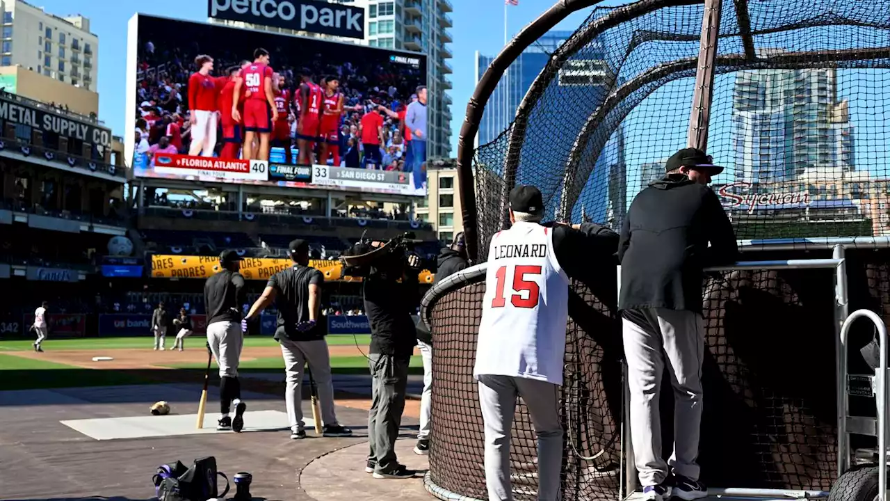 Final Four: Padres' Petco Park goes wild when San Diego State's Lamont Butler hits buzzer-beater over FAU