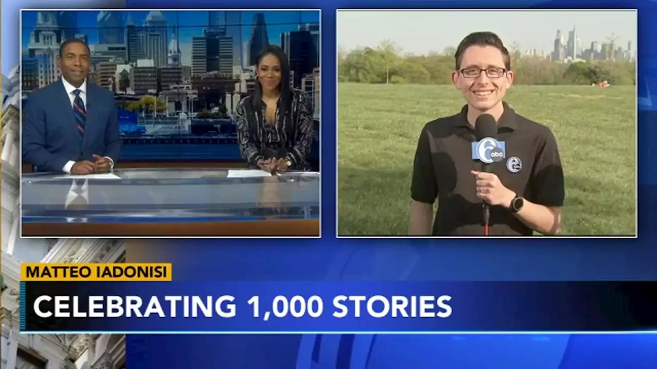 Action News community journalist Matteo Iadonisi celebrates 1,000 stories