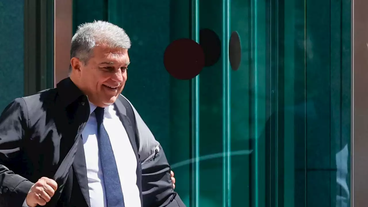 Laporta se reúne con Ceferin en Eslovenia para dar explicaciones sobre el 'caso Negreira'