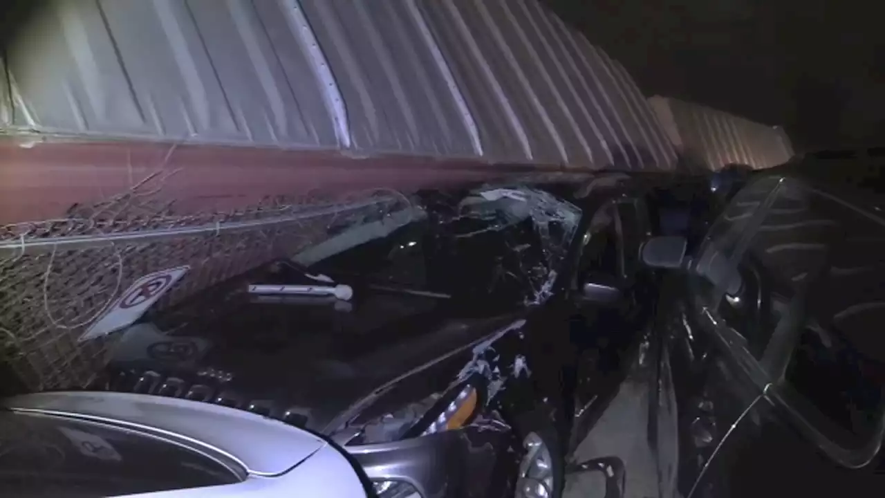 Blue Island train derailment leaves cars smashed near track