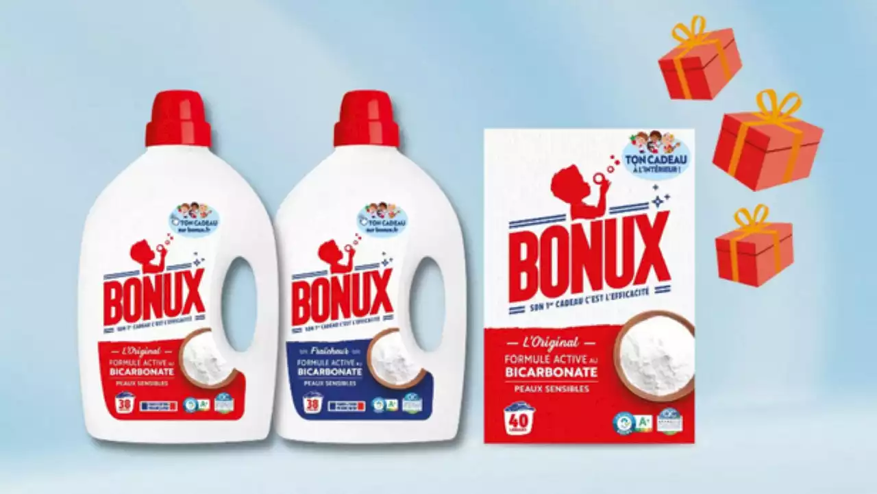 Bonux fait son retour au rayon lessive, 11 ans après sa disparition