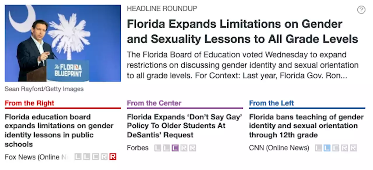 Florida Expands Limitations on Gender and Sexuality Lessons to All Grade-Levels