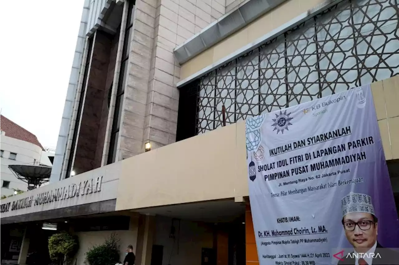 Gedung PP Muhammadiyah siap tampung 1.000 jamaah untuk shalat Id besok