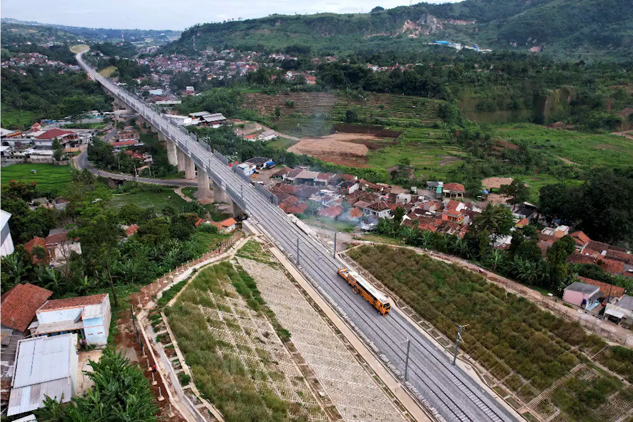 Proses Pembangunan Kereta Api Cepat Jakarta Bandung Masuk Fine Adjusment