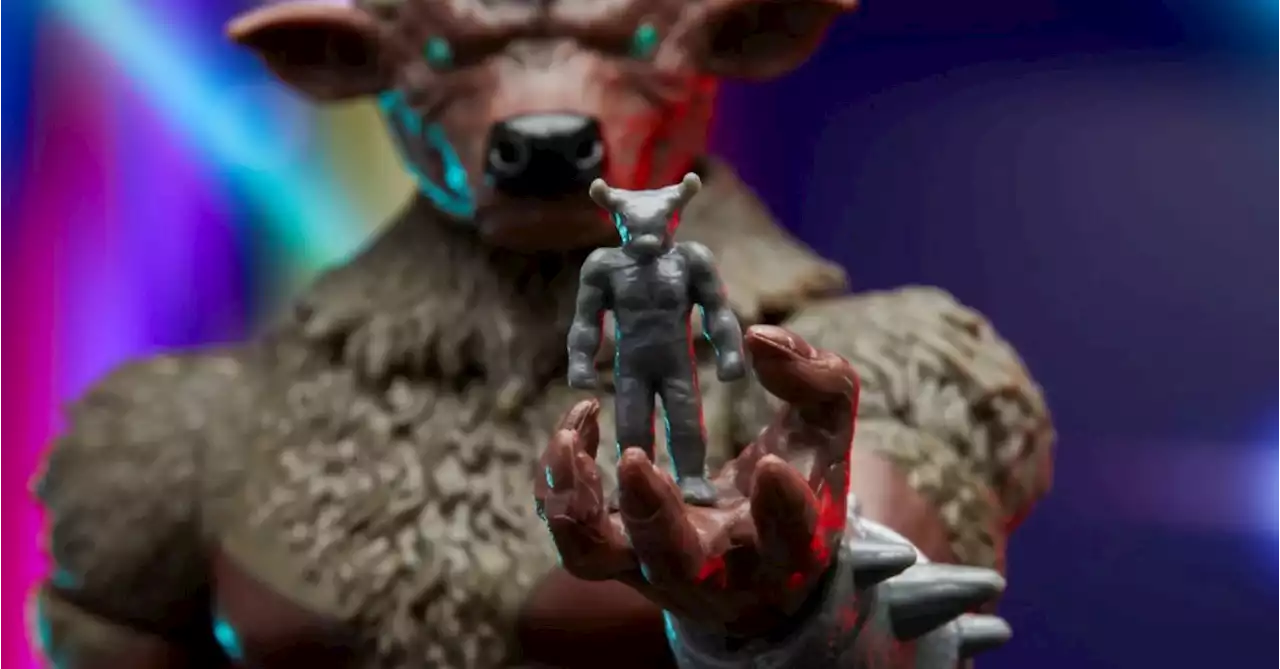 Beware the Power Rangers Villain Mighty Minotaur from Hasbro