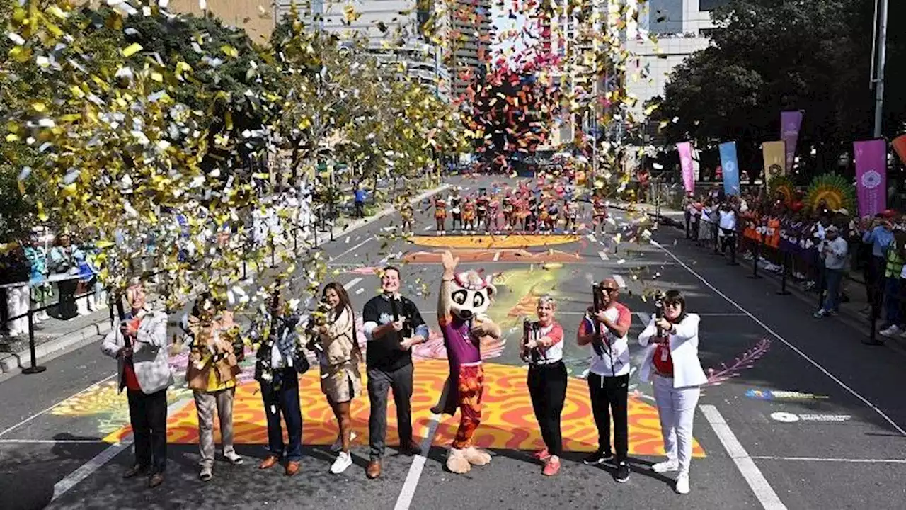 City unveils mural to mark 100-day countdown to Netball World Cup