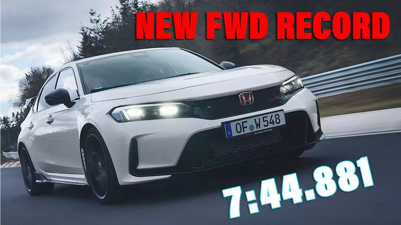 The 2023 Honda Civic Type Is The Fastest FWD Car On The Nurburgring | Carscoops