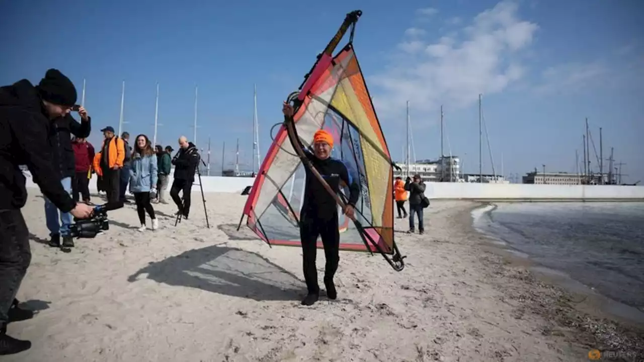 Polish 88-year-old takes tilt at world's oldest windsurfer crown