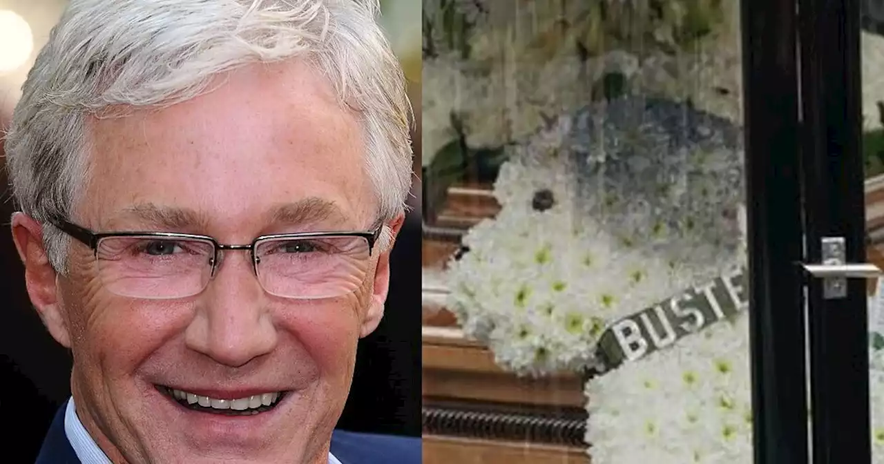 Paul O'Grady reunited with beloved dog Buster in emotional floral tribute