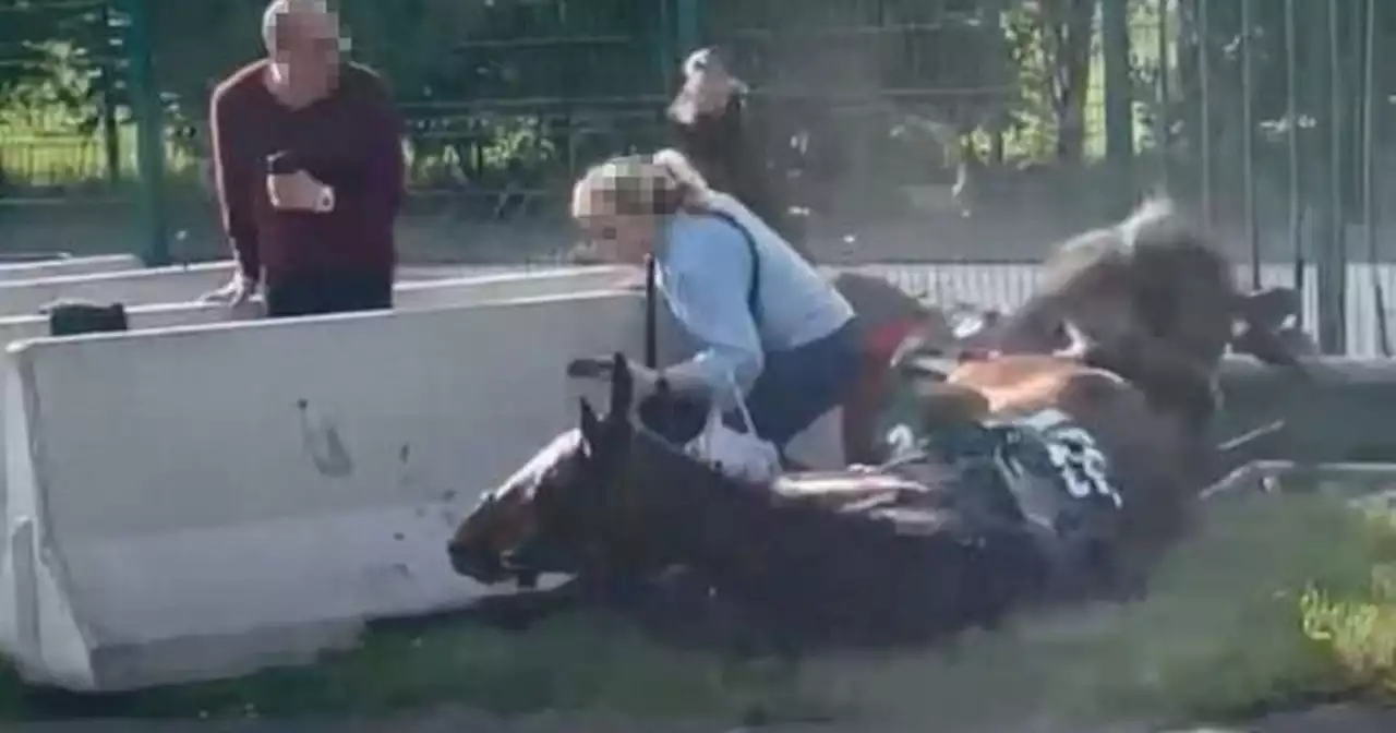 Woman crushed by stampeding Grand National horse speaks of 'terrifying' ordeal