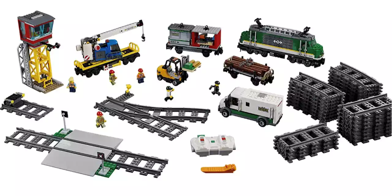 LEGO unveils price cut to battery-powered cargo train set