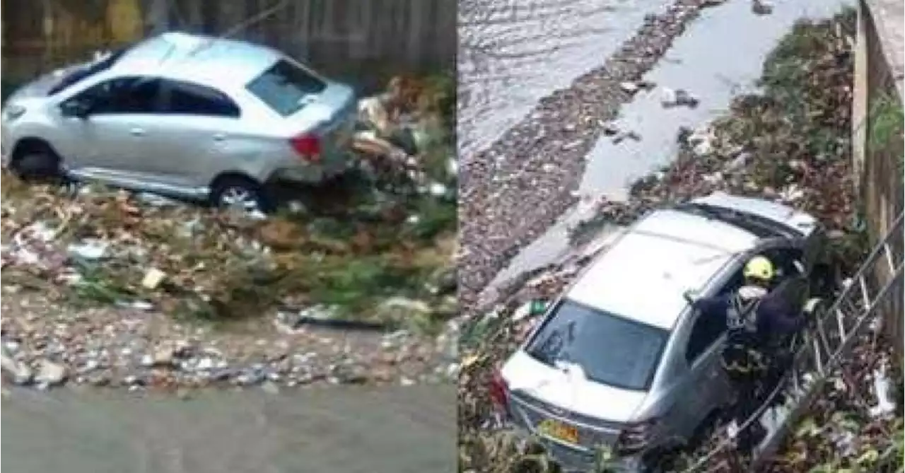 Video: arroyo de basura arrastró un carro en Soledad, Atlántico