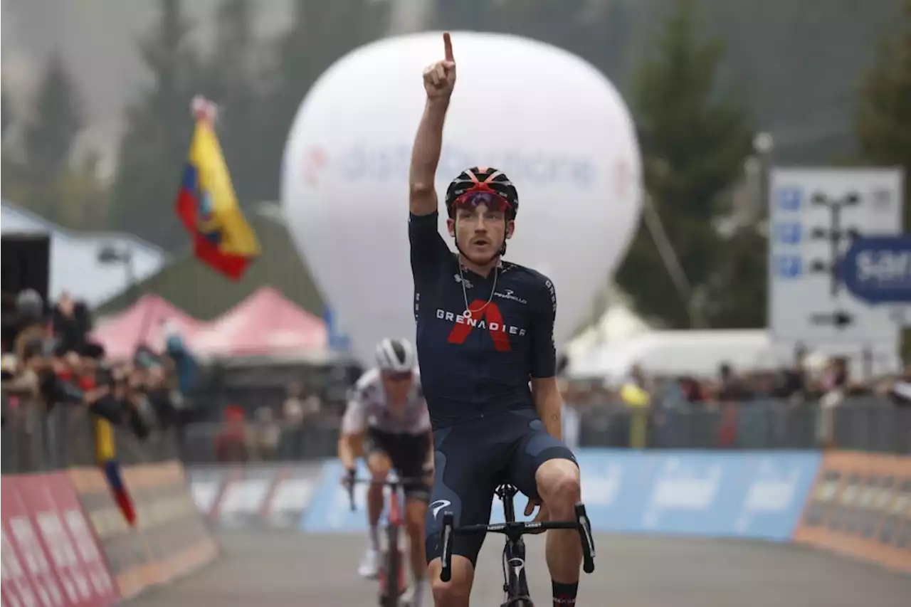 Geoghegan sigue líder en Vuelta a los Alpes a una jornada del final