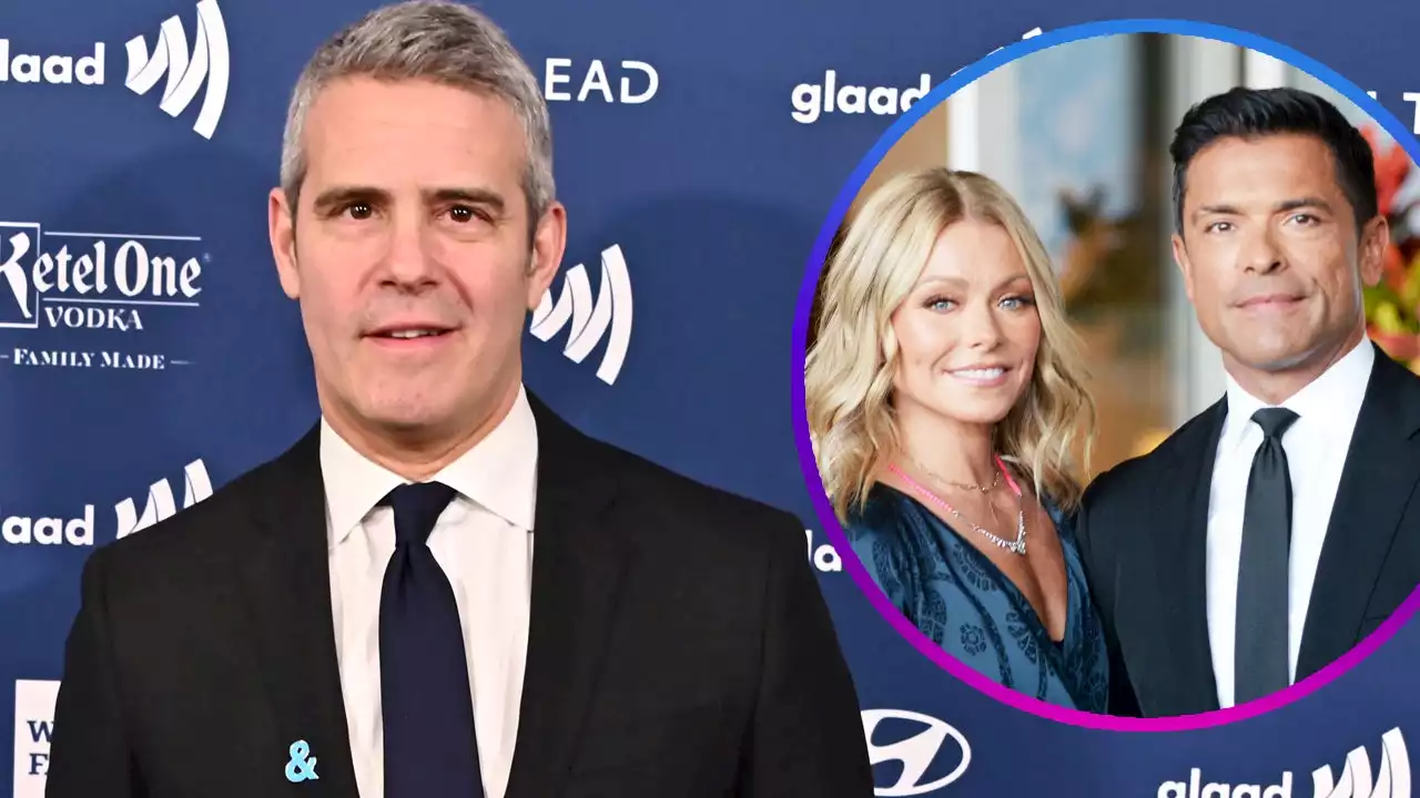 Andy Cohen Slams Critics of Mark Consuelos' First Week Hosting 'Live'