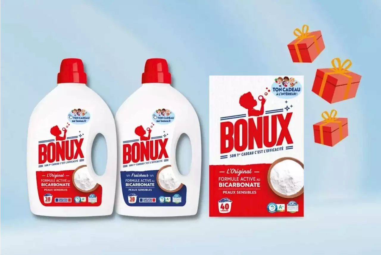 Bonux : la lessive mythique et ses inoubliables petits cadeaux est de retour dans les rayons des supermarchés après 10 ans d'absence