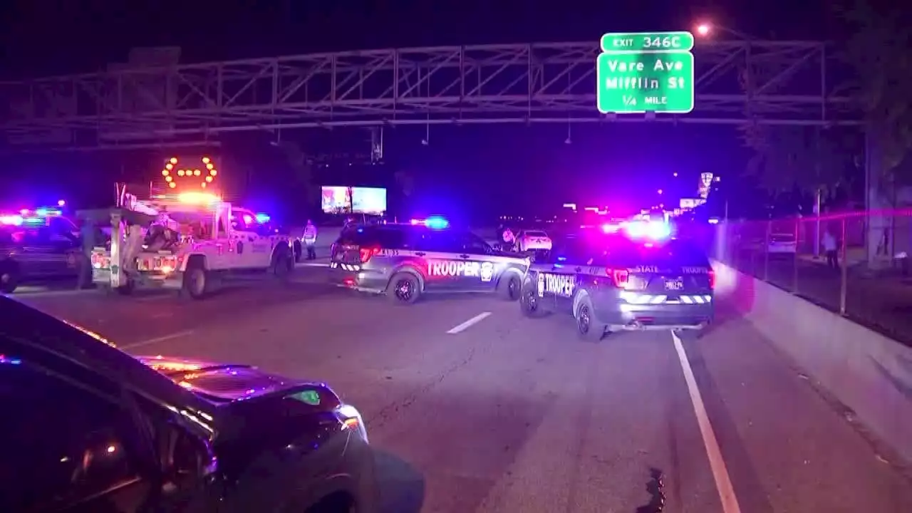 1 arrested after shooting in South Philadelphia leads to wrong-way chase, crash on I-76, police say