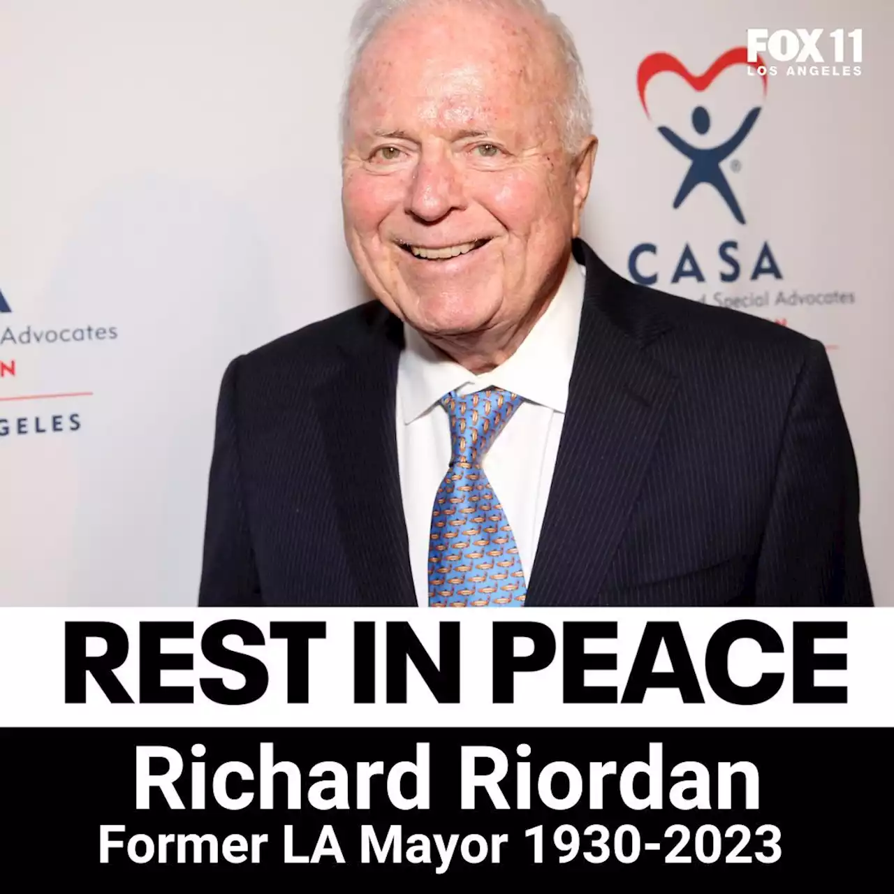 Former Republican LA Mayor Richard Riordan dies at 92