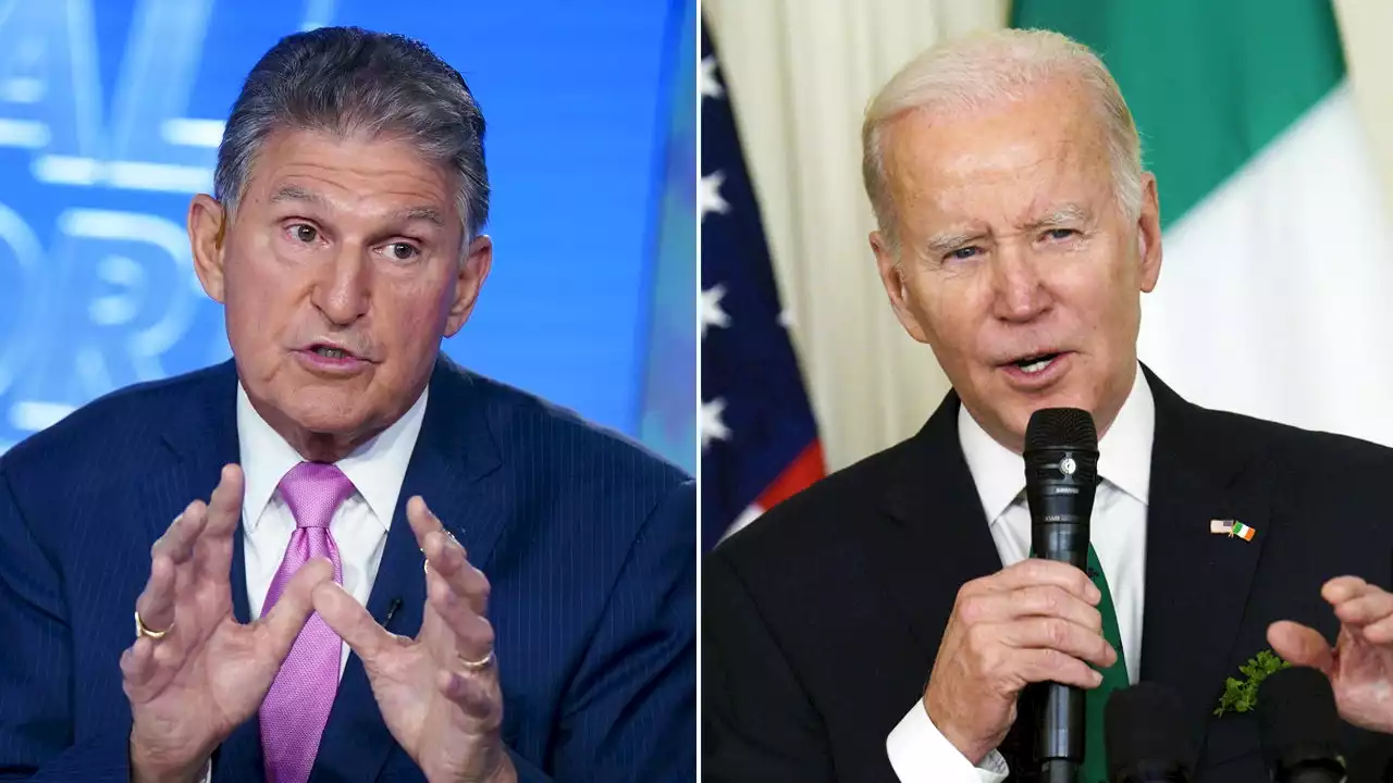 Sen. Manchin blasts Biden for 'deficiency of leadership' in debt ceiling negotiations, praises McCarthy