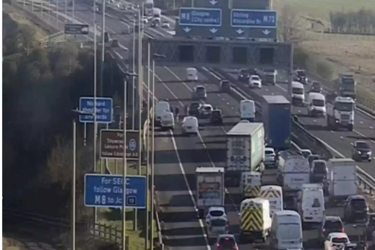 More travel chaos as Glasgow traffic affected by ANOTHER major motorway crash